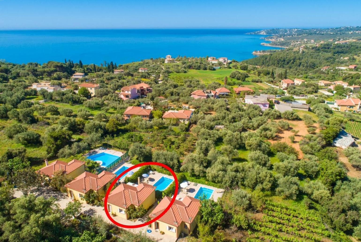 Villa Russa Anna Vlachata المظهر الخارجي الصورة
